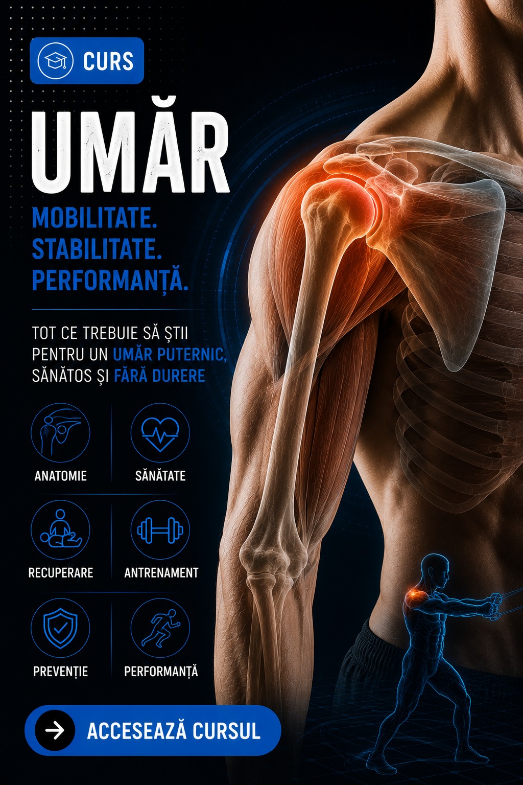 Prezentarea cursului Umăr — Biotop Rehab